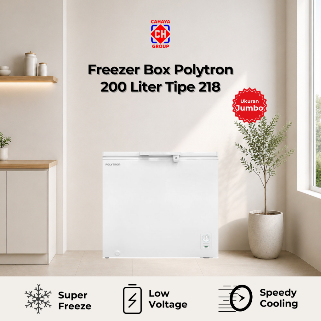 Freezer Box Polytron 200 Liter Tipe 218