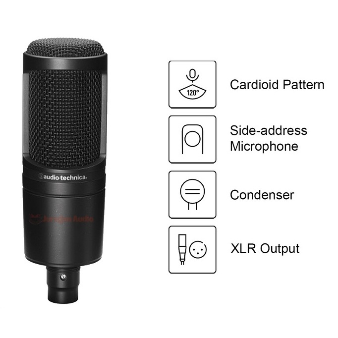Mic Condensor Audio Technica at2020 at 2020 - AT2020