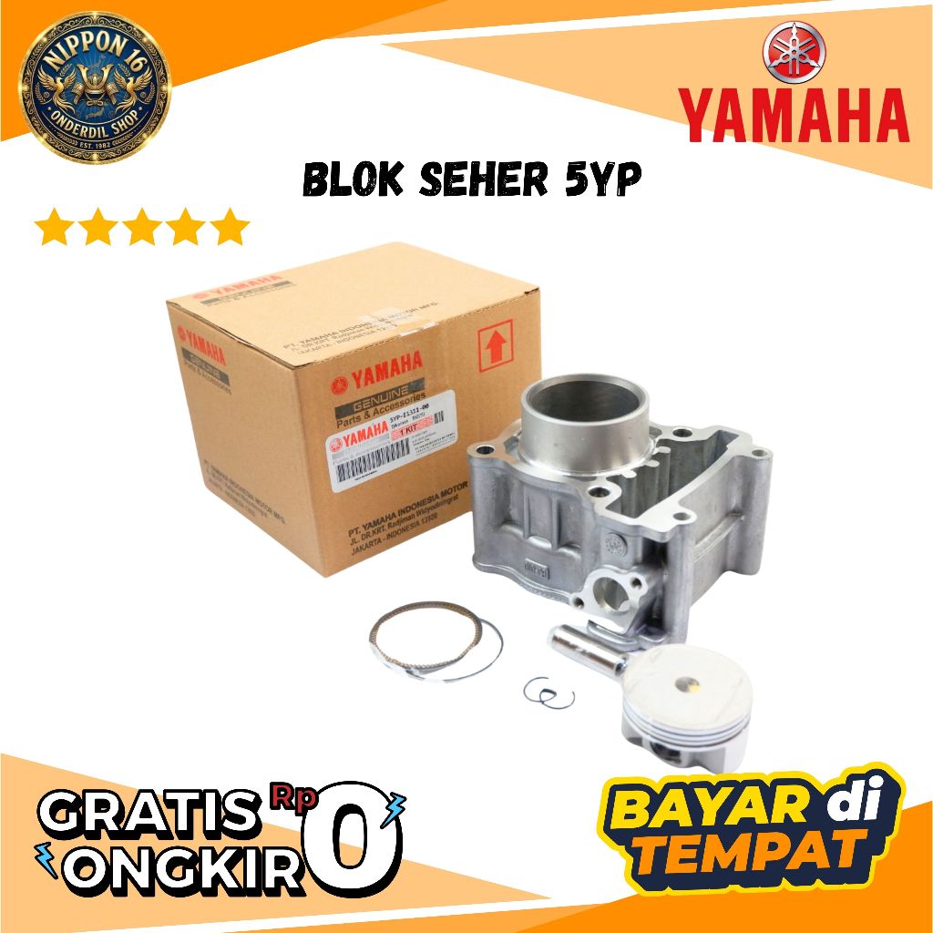 Blok Seher MX 135 Old New Kode 5YP Ori Yamaha