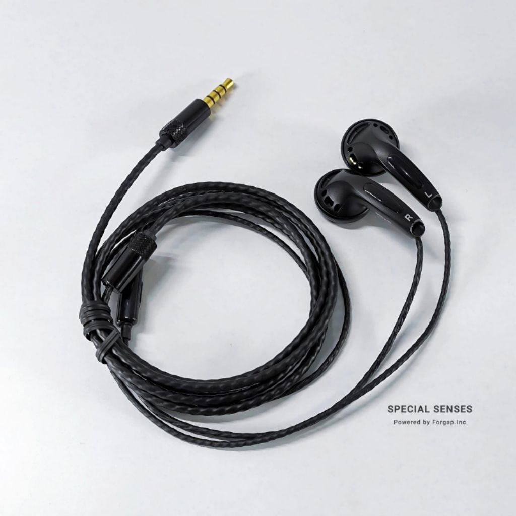 DIY Earphone MX500 Recable Full Black with Mic
