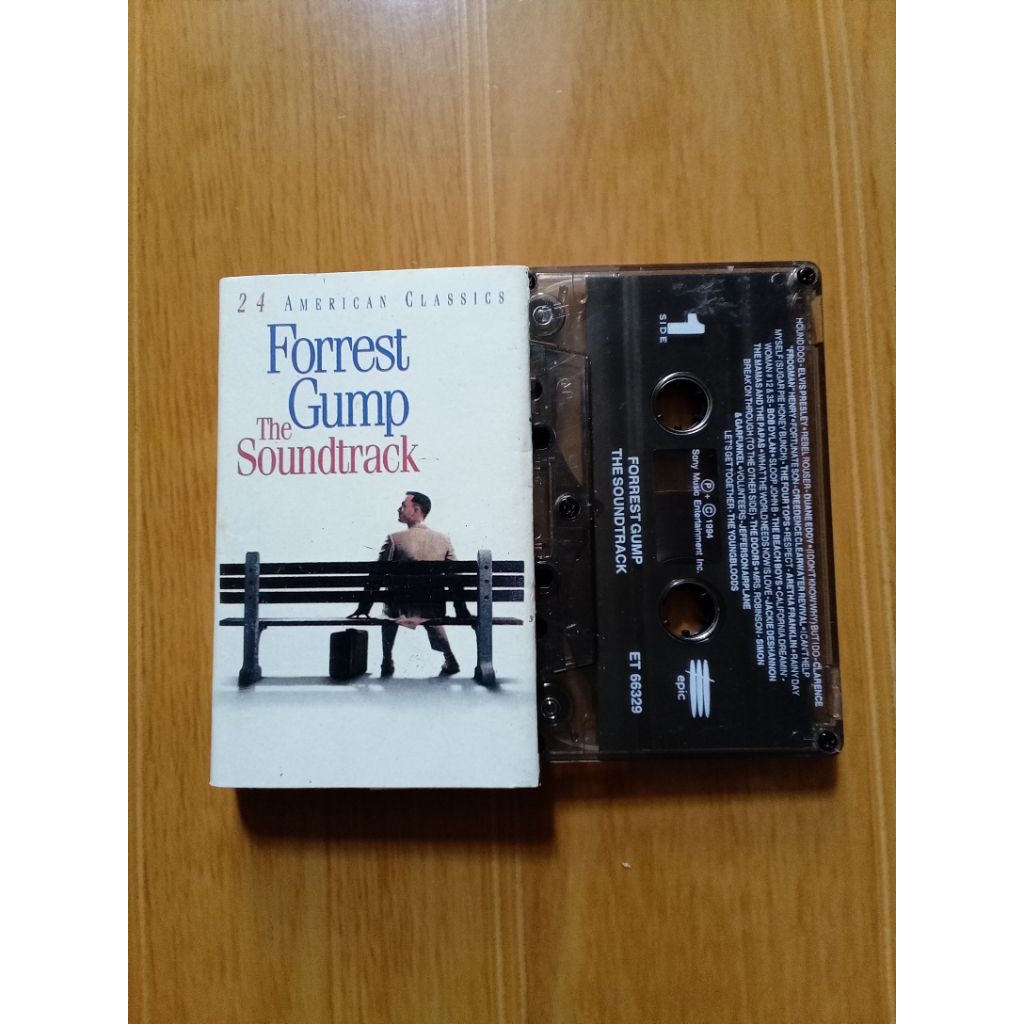 kaset pita forrest gump the soundtrack