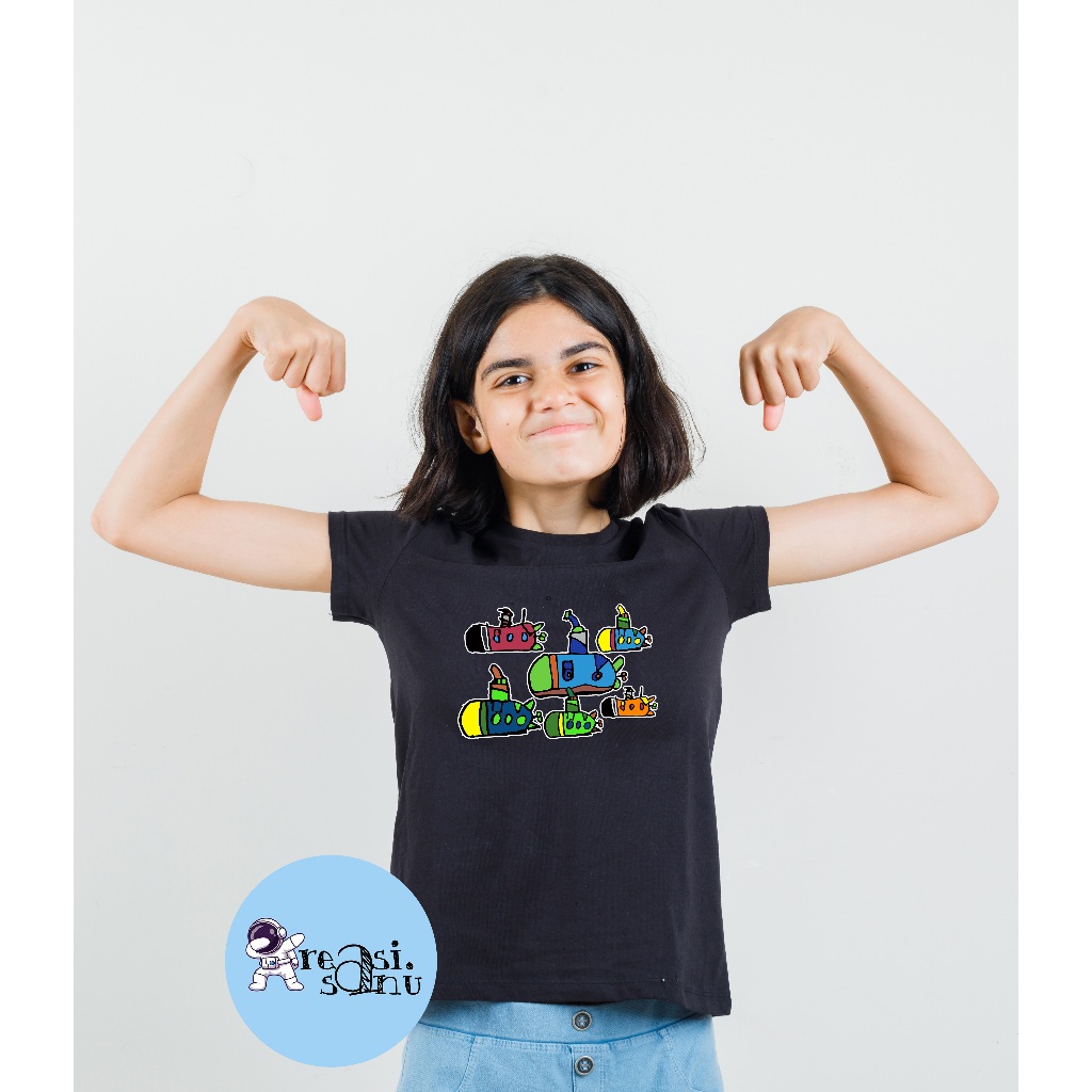 Kaos Kapal Selam Anak-anak