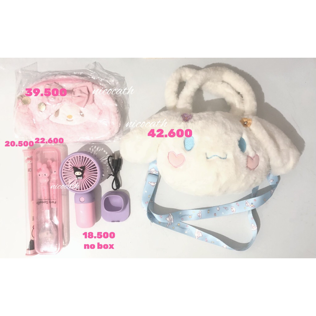 aab sanrio my melody cinnamonroll kuromi stuff merchandise