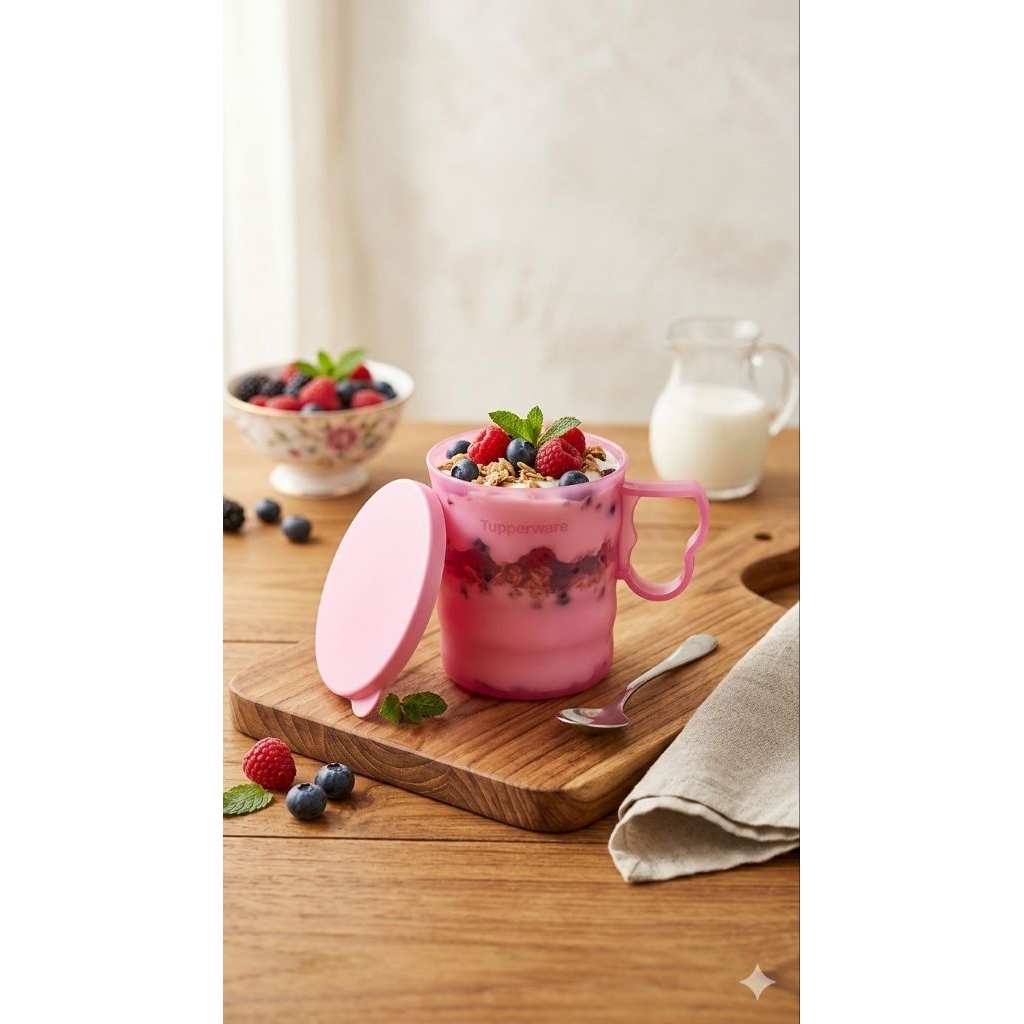 Tupperware Crescendo Mug – 350ml - mug tupperware new