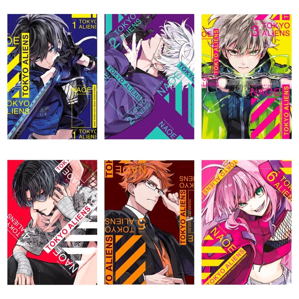 Buku Komik Tokyo Aliens Vol. 1 2 3 4 5 6 7 by Naoe