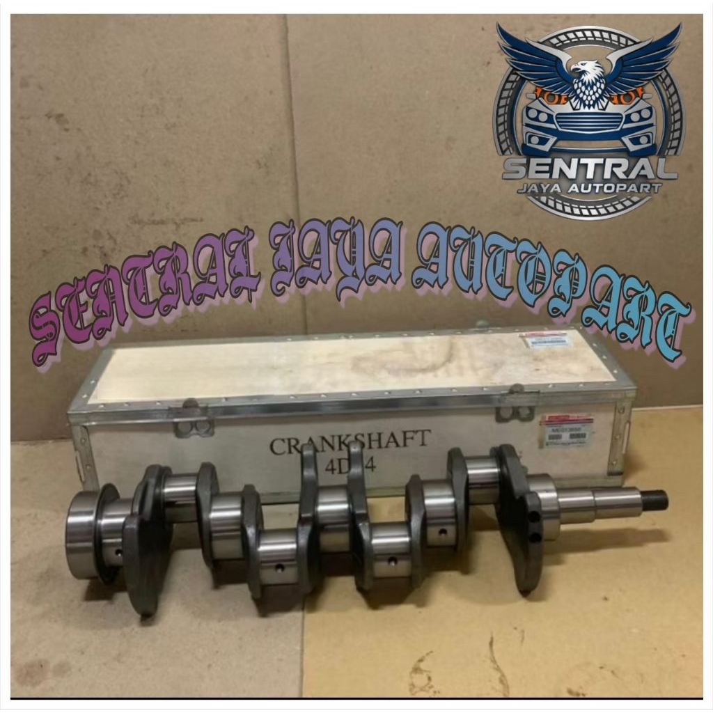 AS KRUK AS CRANKSHAFT ASSY COLT DIESEL PS120 PS 120 ASLI KTB KRUK AS