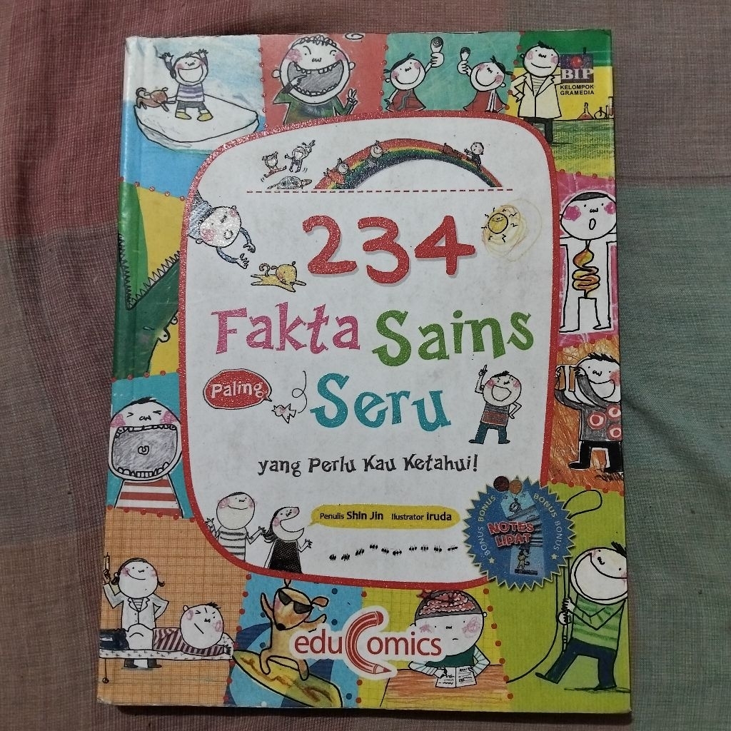 buku sains anak 234 fakta sains seru