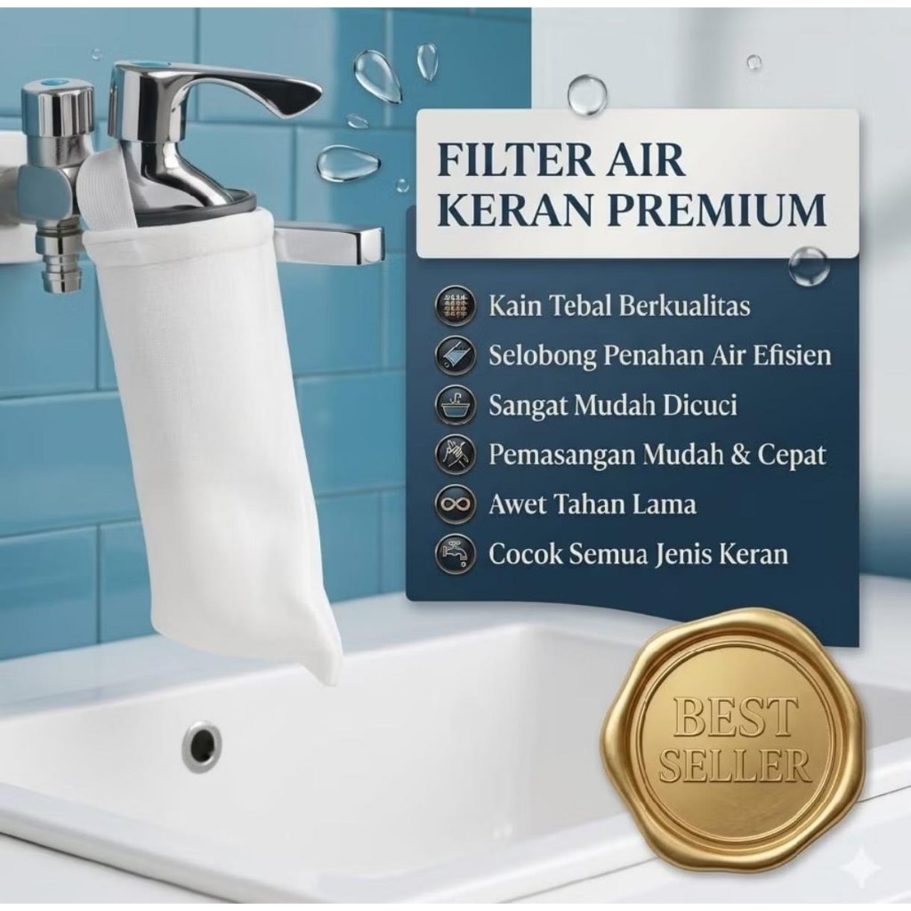 Filter Saringan Air Kran Penjernih Air Keruh