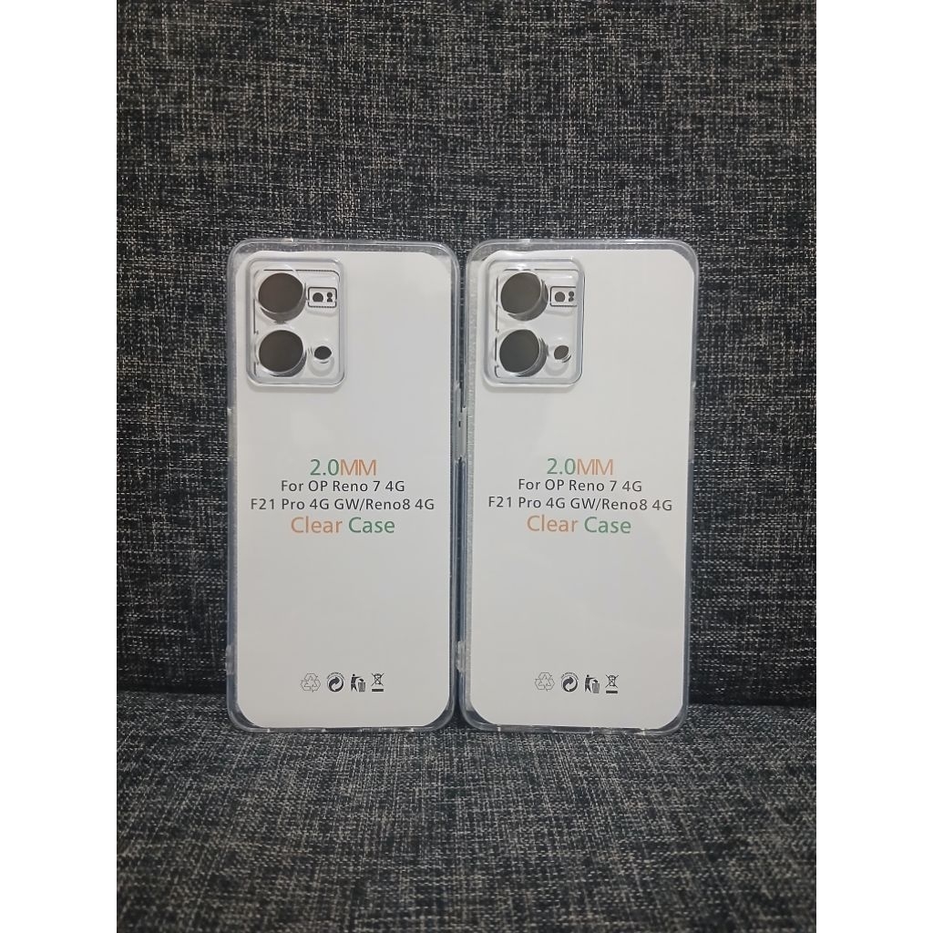 Soft Clear Case Untuk Oppo Reno 7 4G, Oppo Reno 8 4G