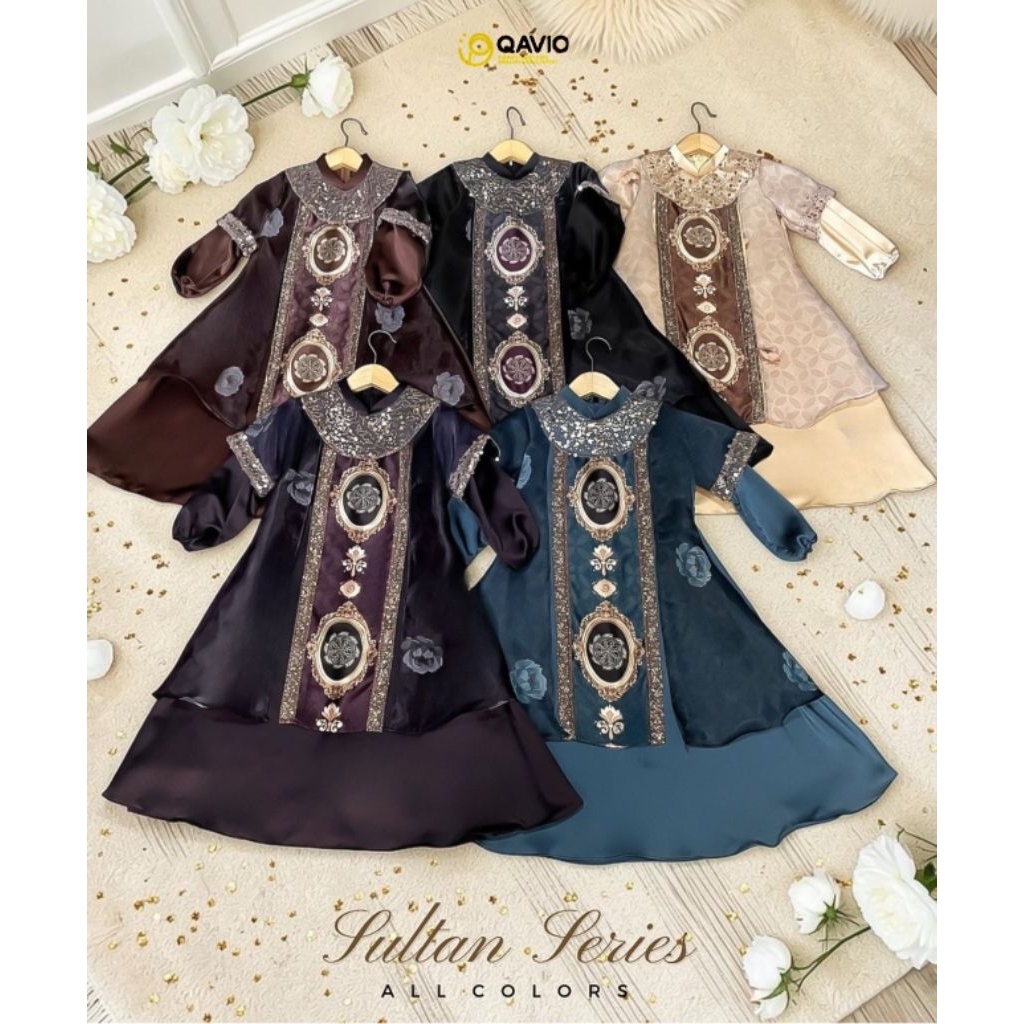 Gamis Sultan Mewah Premium By Qavio