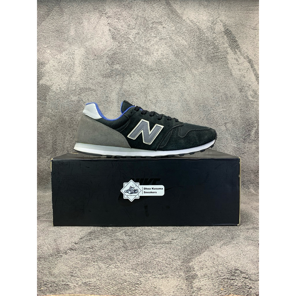 Sepatu Second Casual New Balance 373 Black  Size 42 insole 26,5  Original Guarantee 100%
