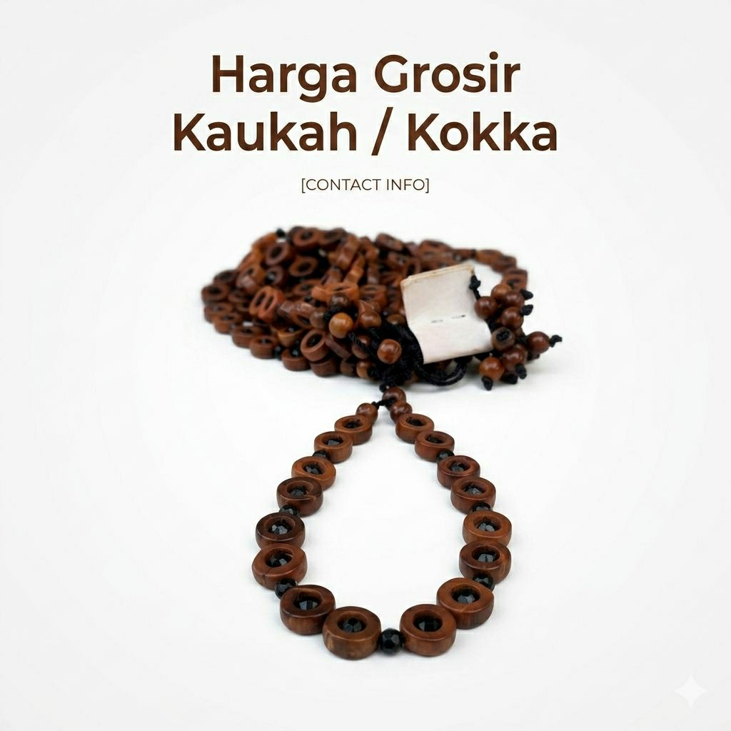 Gelang kokka/ kaukah Roda kristal kokka asli turki