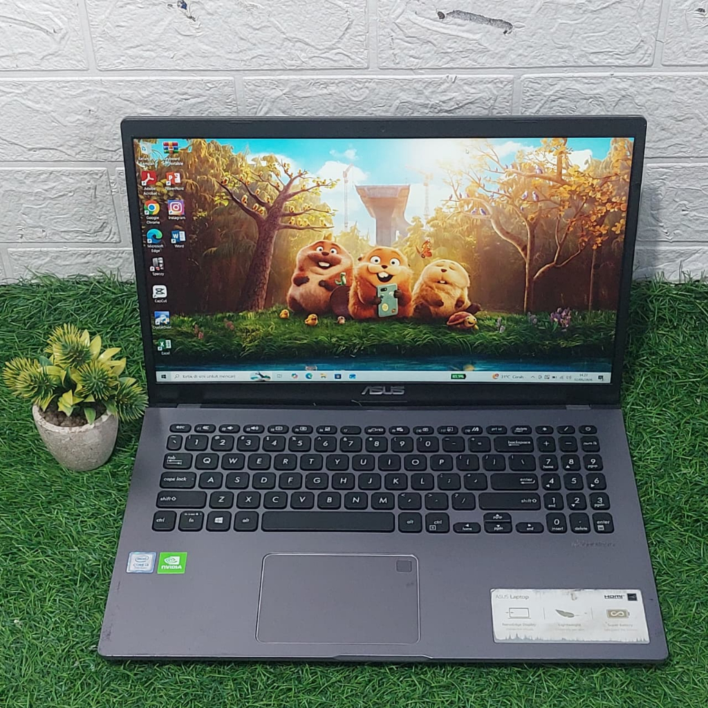 Asus Vivobook A509U Intel Core i3-7020U Ram 8GB SSD 512GB Nvidia MX230 2GB Windows 10