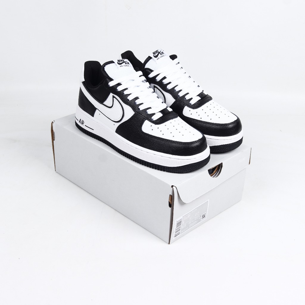 (SLKCK) Sepatu Sneakers Nike Air Force 1 Low 07 LV8 Panda Black White