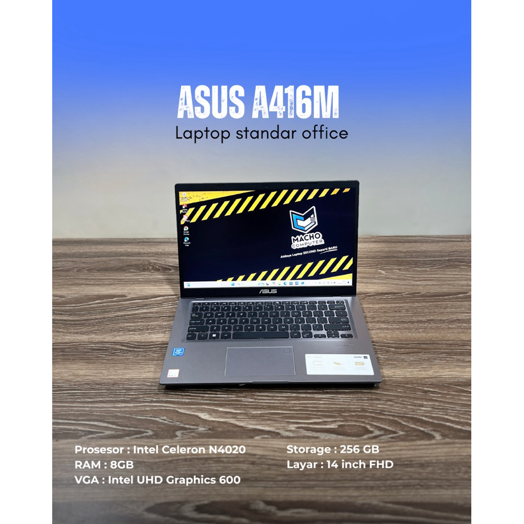 Asus A416M intel celeron N4020