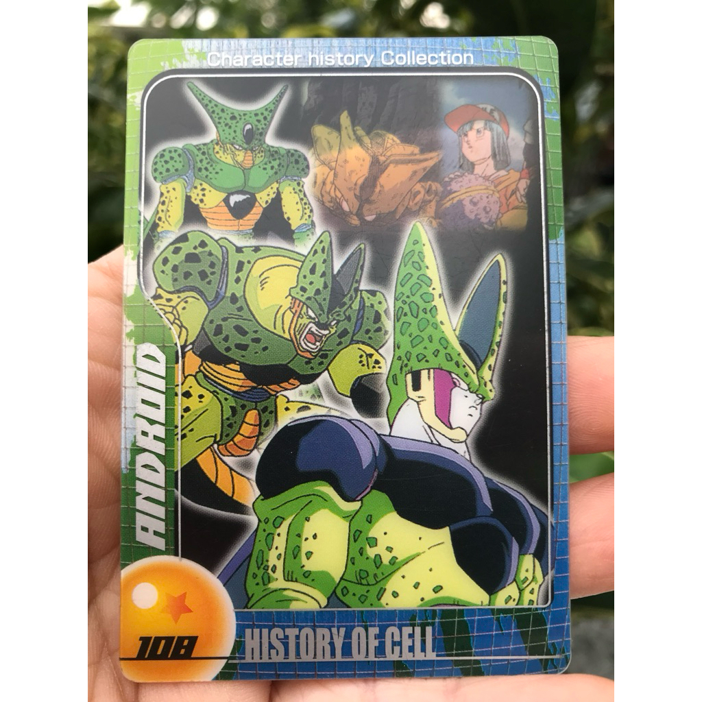 DRAGON BALL MORINAGA KARTU LEGENDS ANDROID HISTORY OF CELL