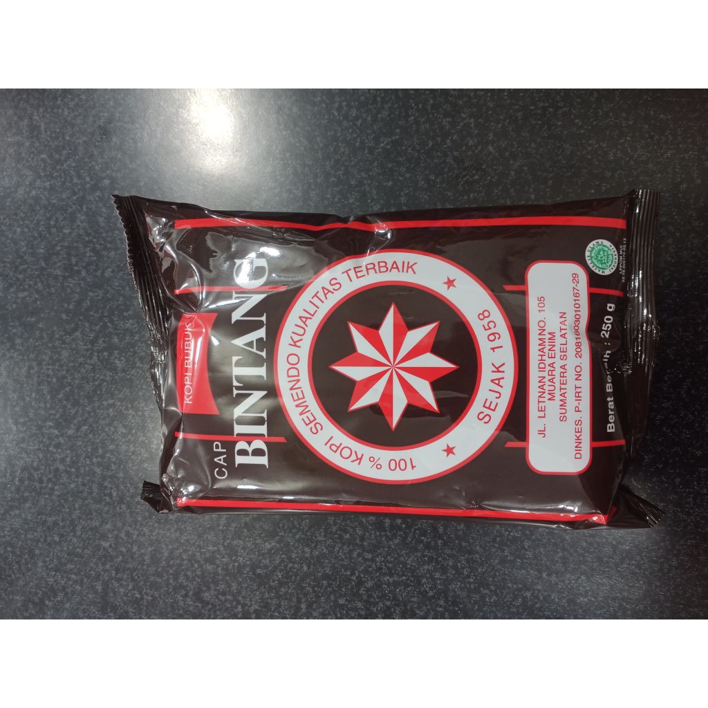 kopi bintang premium Sumatra Selatan