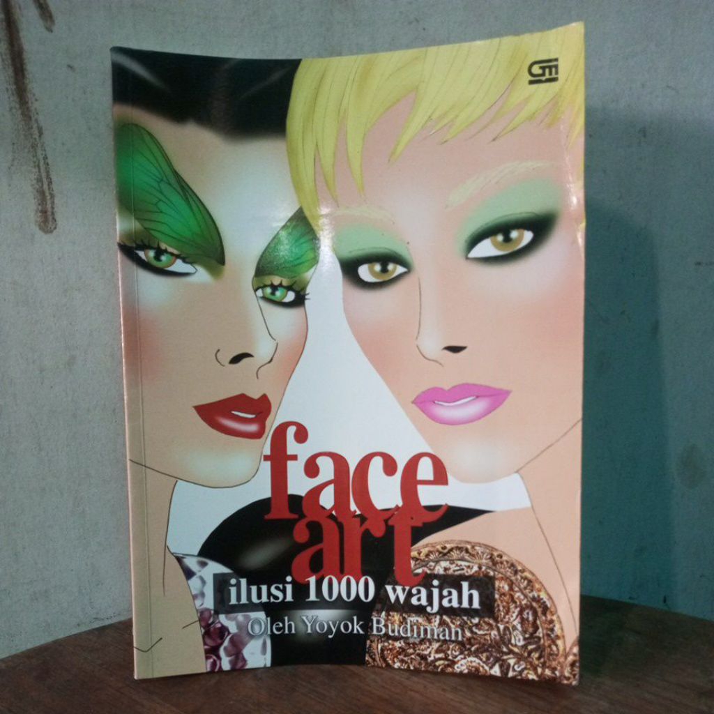 buku face art , Ilusi 1000 wajah oleh yoyok budiman