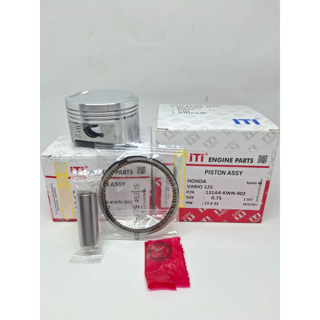 PISTON KIT SEHER SEPAKET VARIO TECHNO 125 ORIGINAL ITI