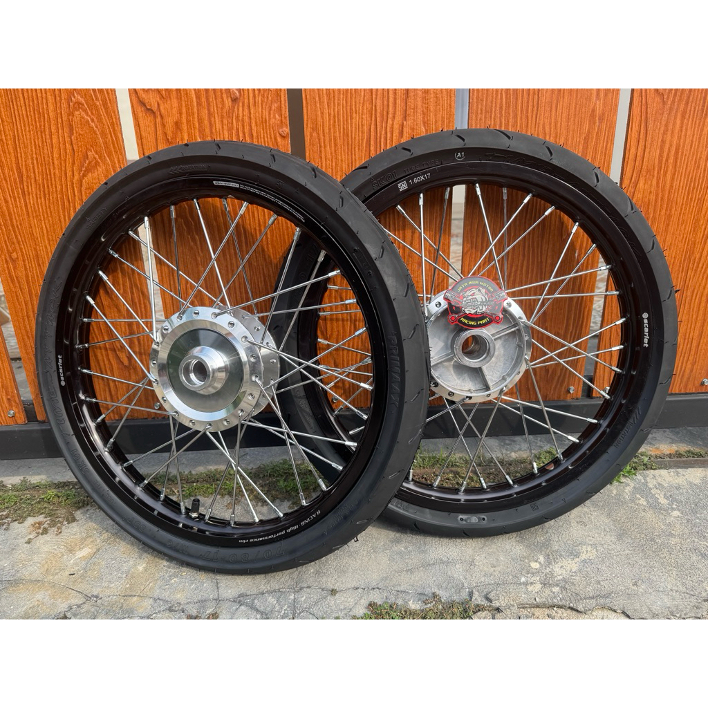 SEPAKET VELG RING 17 140-160 SCARLET VIXION NEW VIXION OLD MX KING JUPITER MX JUPITER Z VEGA SET BAN