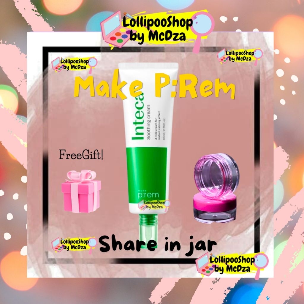 LollipooShop - [SHARE IN JAR] MAKE P:REM Inteca Soothing Cream.