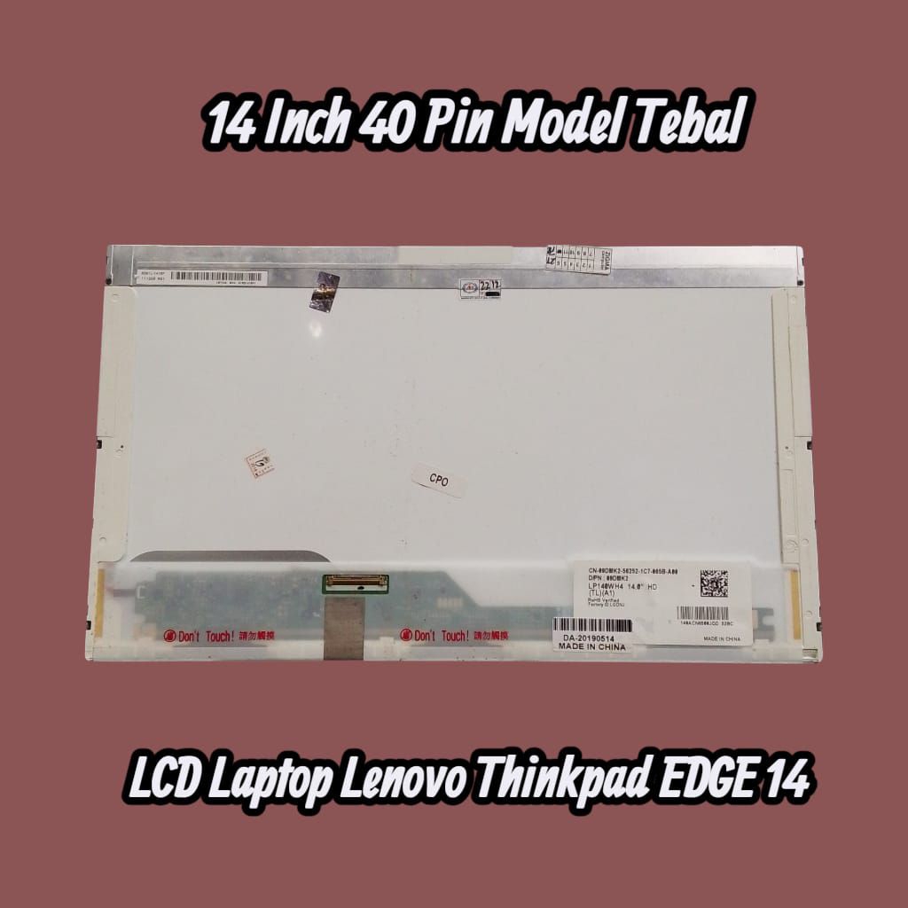 LCD Laptop Lenovo Thinkpad Edge 14