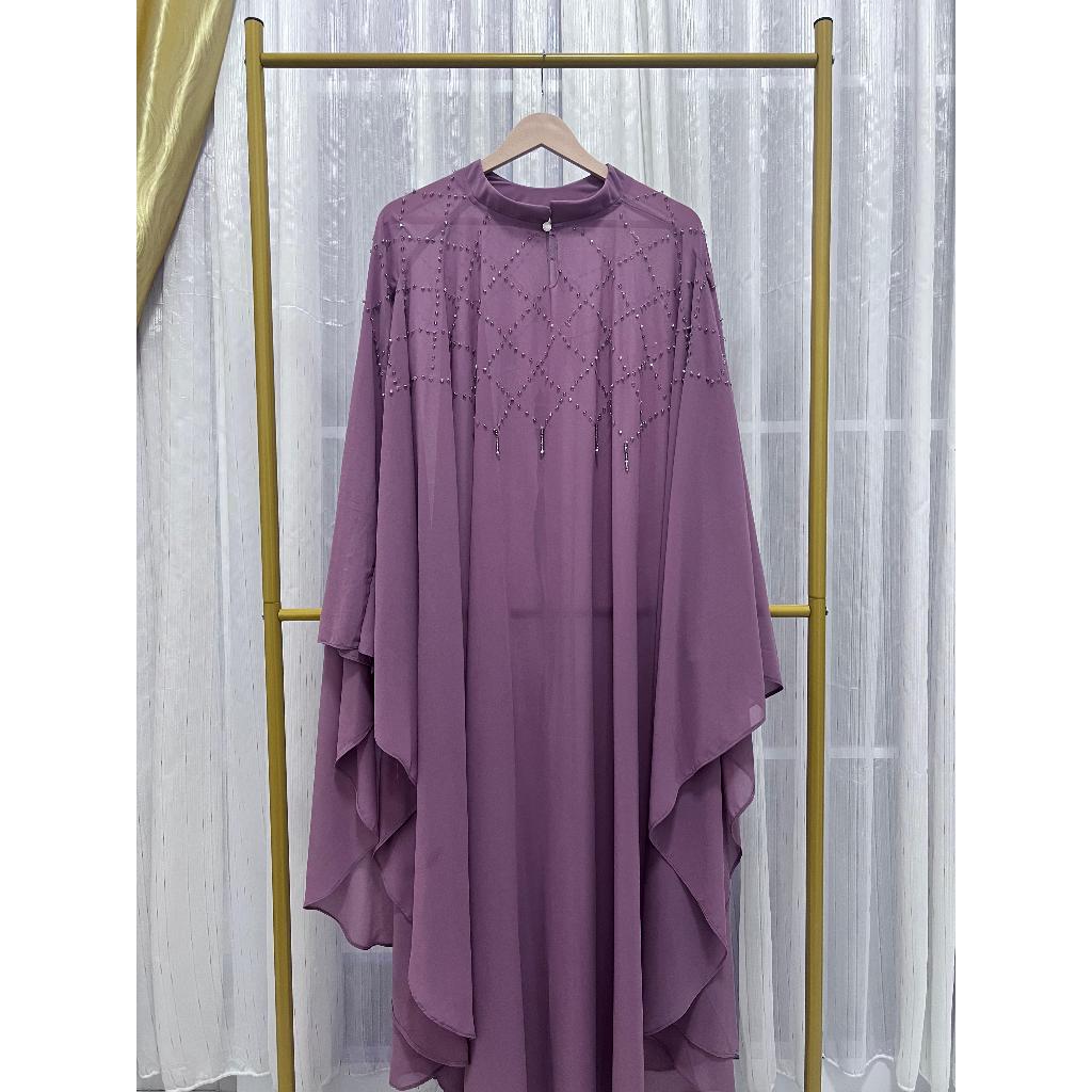 [PRELOVED] Gamis Kaftan Ceruty Baby doll Premium SECOND