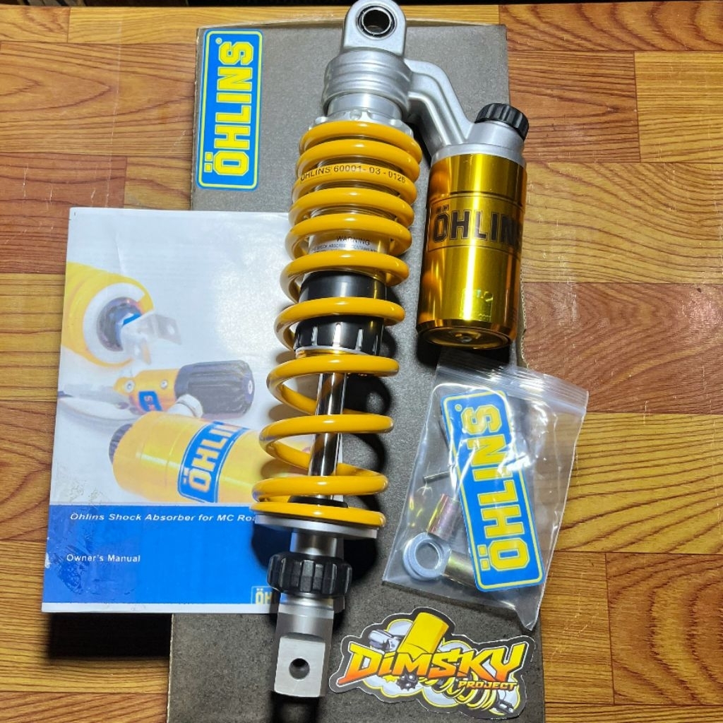 Shock Ohlins Original Vietnam Size 330mm Double Click Fungsi