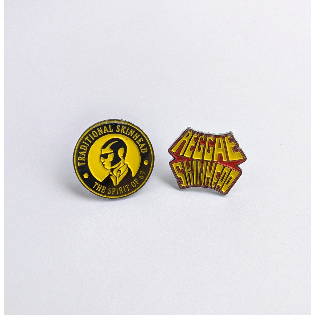 Enamel Pin Skinhead Reggae Traditional Skinhead Spirit of 69