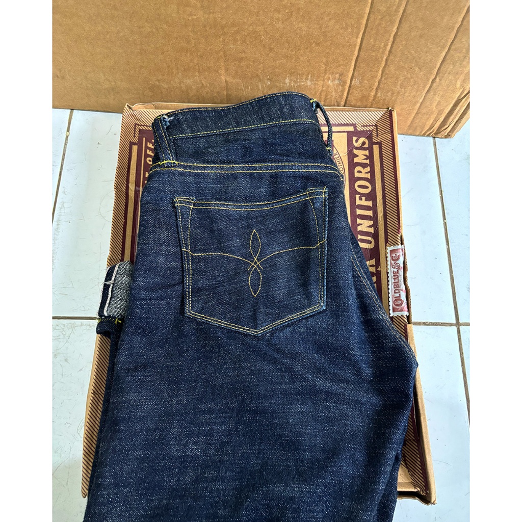 Oldblue Twis trail 8.25 cut 15.5oz Selvedge denim
