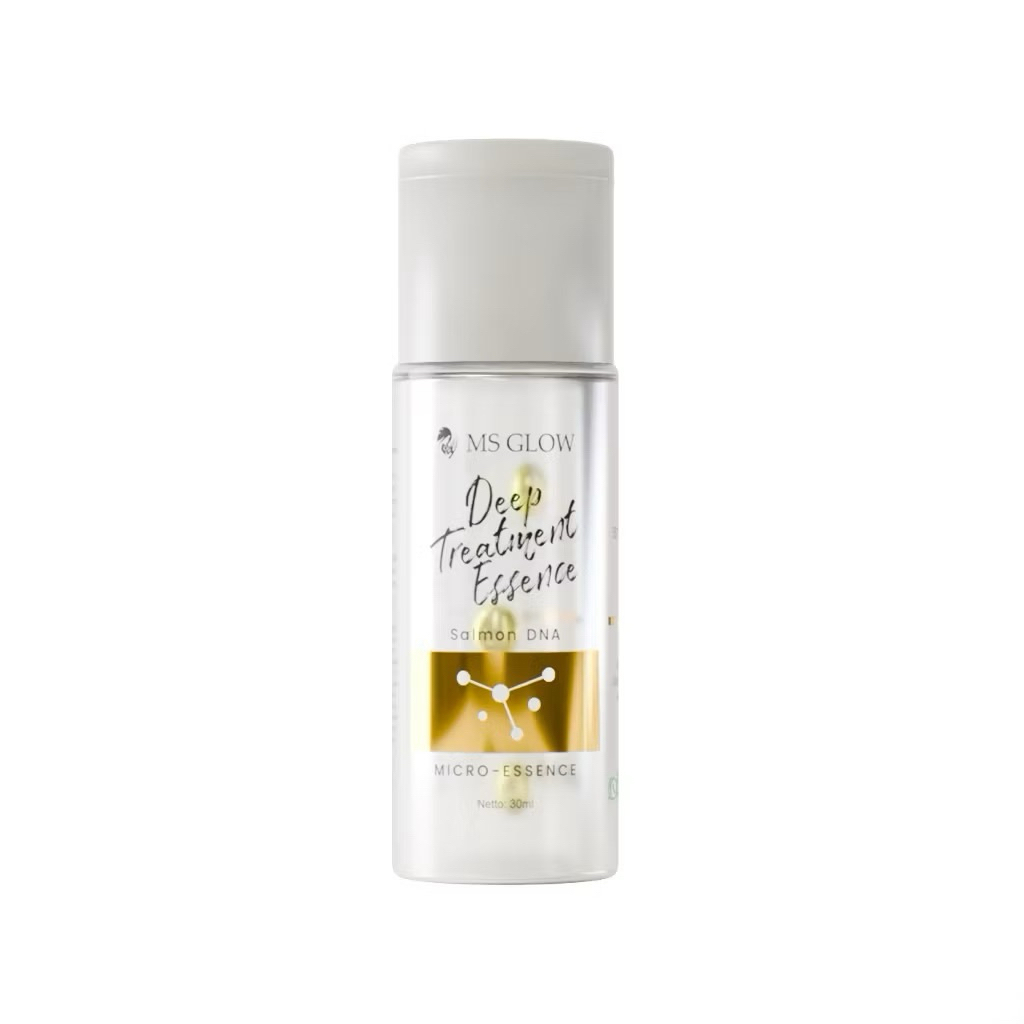 ms glow deep treatment essence salmon dna 30ml