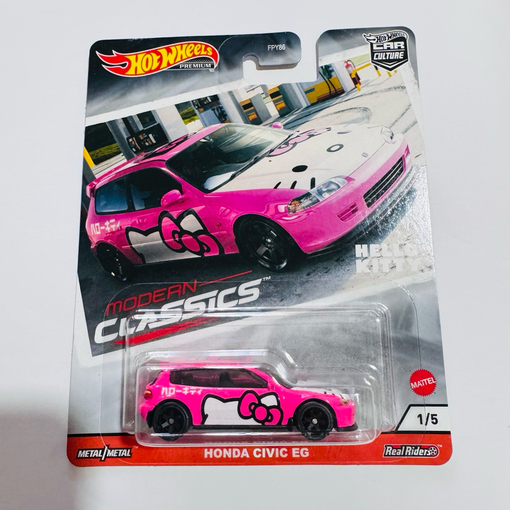 Hot Wheels Honda Civic hello kitty MULUS