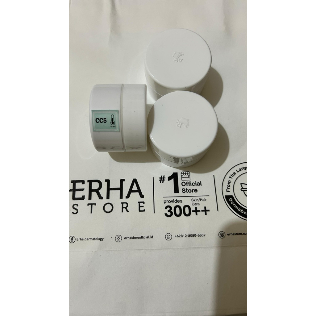Erha Cc5 Cc10 Cc17'5 Cc25 Cc37'5 Cc50 - Cream Malam Pemudar Flek noda hitam/melasma