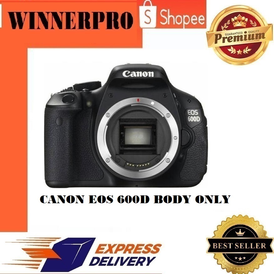 KAMERA CANON EOS 600D BODY ONLY
