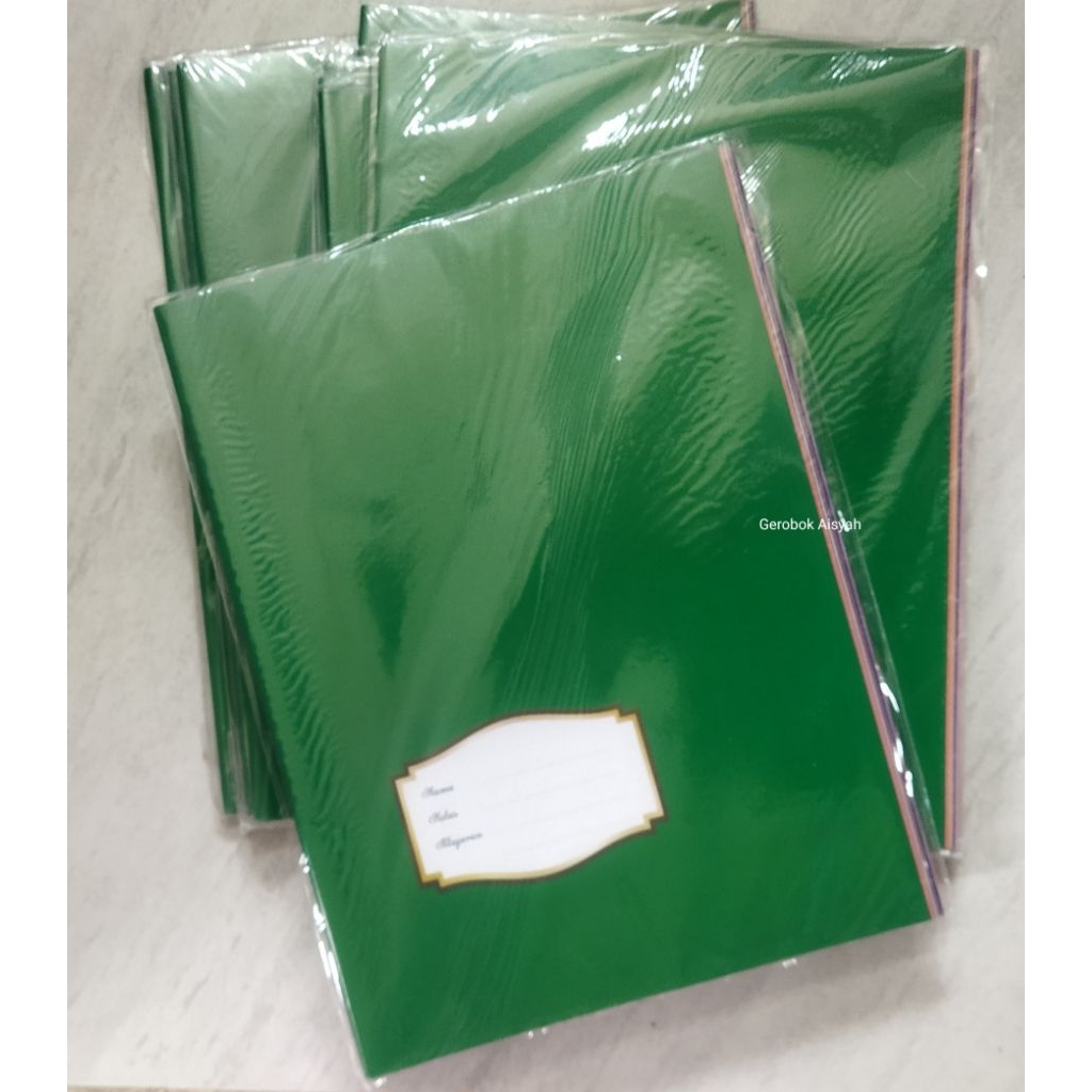 SAMPUL BUKU KERTAS MANGGIS WARNA WARNI