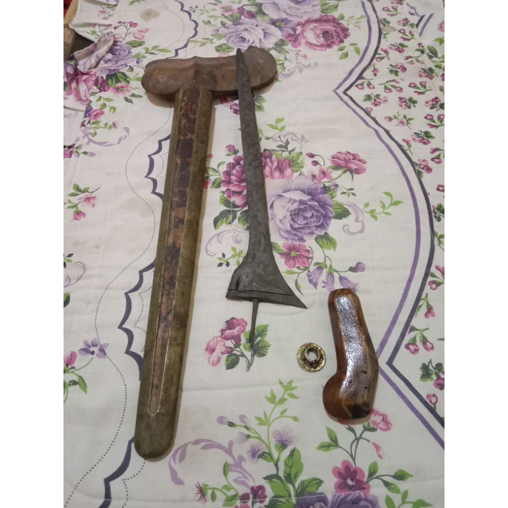 keris brojol(pamor udan mas tiban)