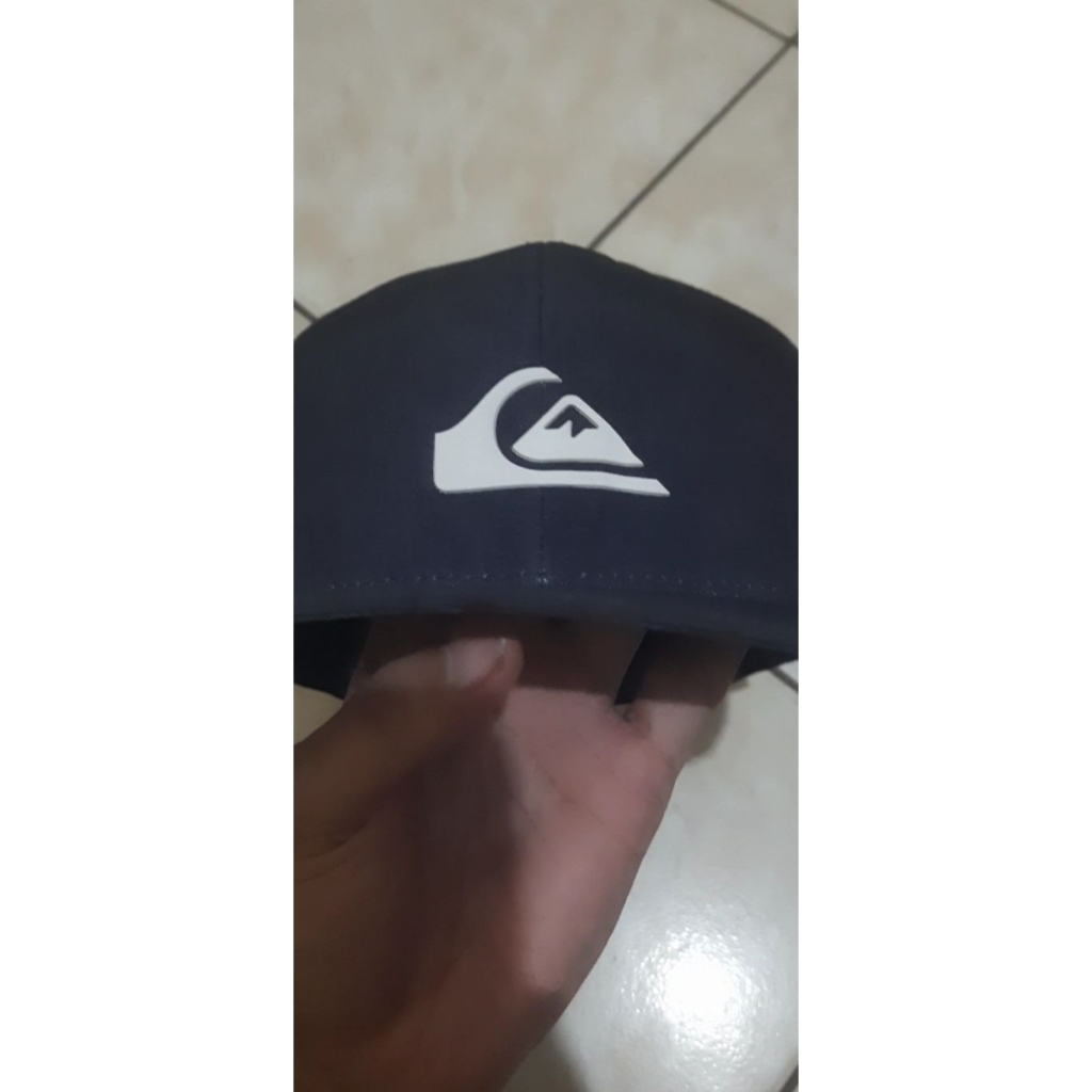 TOPI QUIKSILVER BUILDUP SZ (L - XL) SECOND ORI (PACKING BOX)