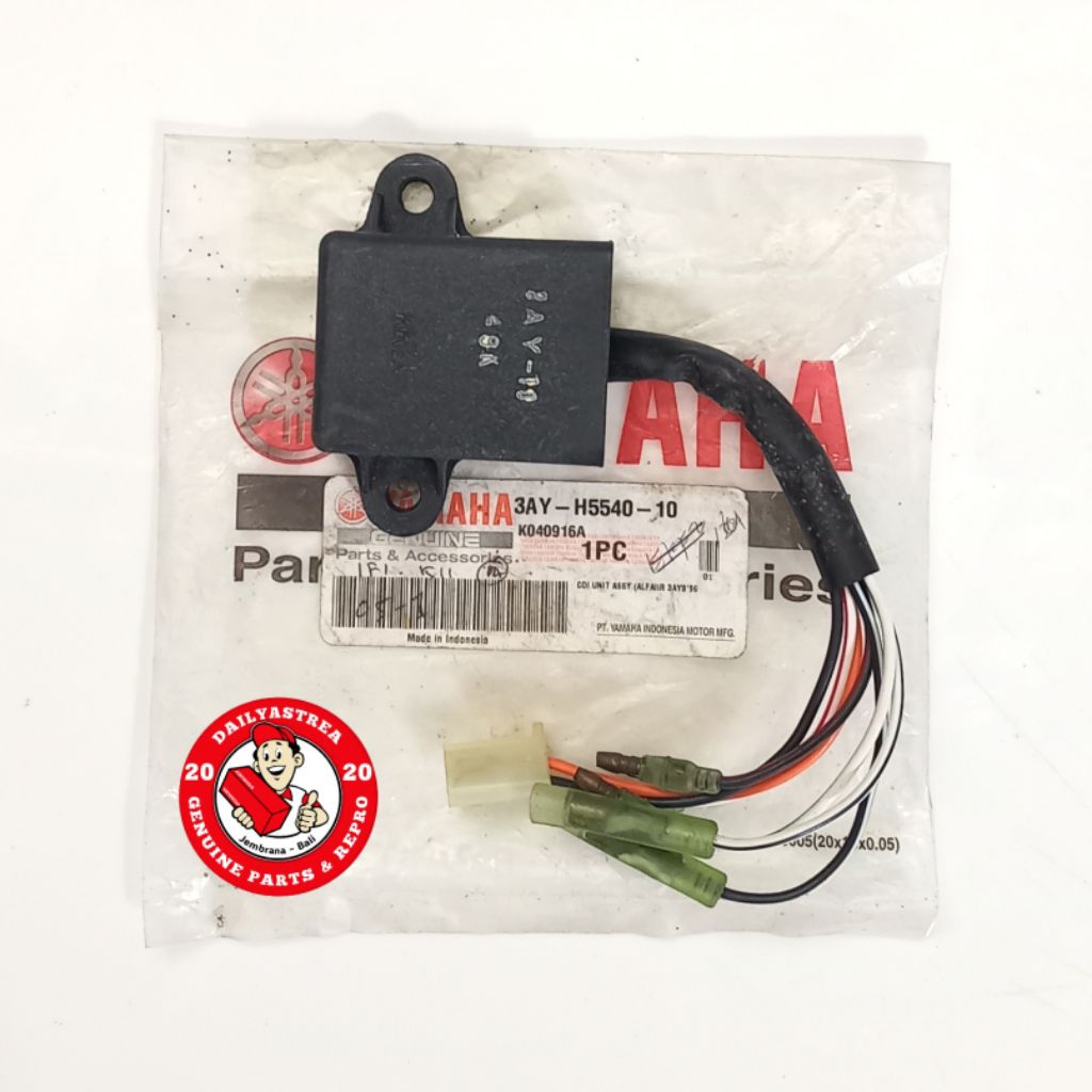 CDI UNIT ASSY YAMAHA ALFA DOUBLE ELECTRIC STARTER STATER ORIGINAL 3AY-H5540-10