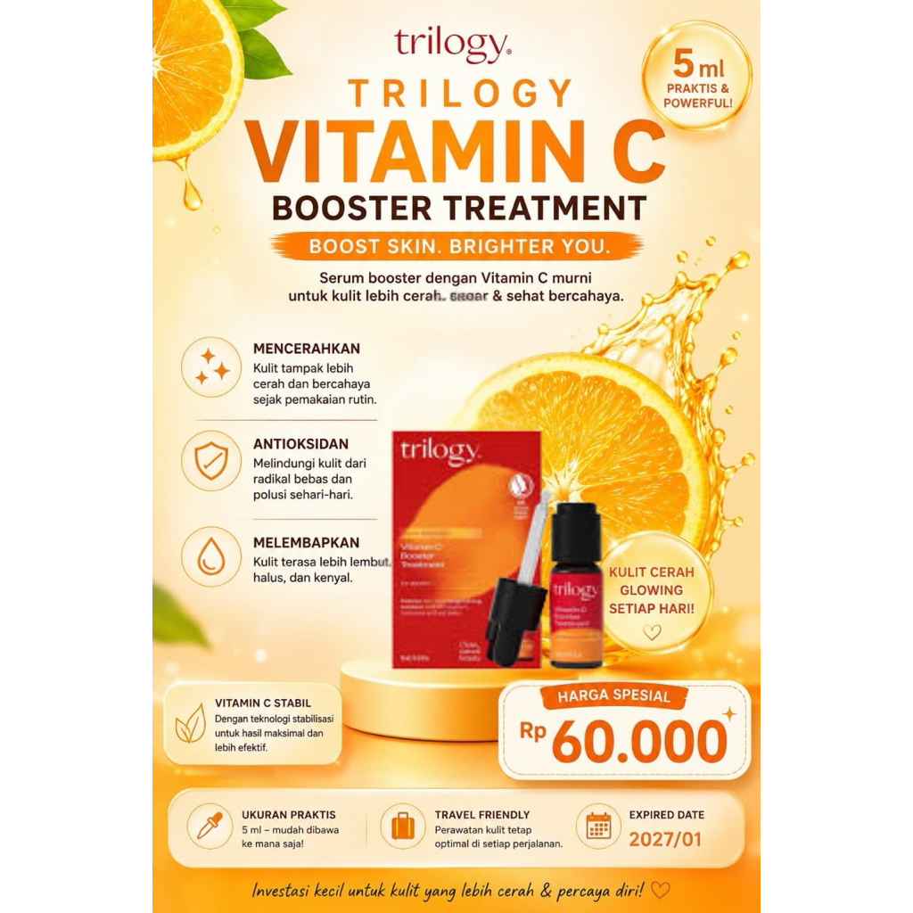 Trilogy Vitamin C Booster Treatment (5 ml)