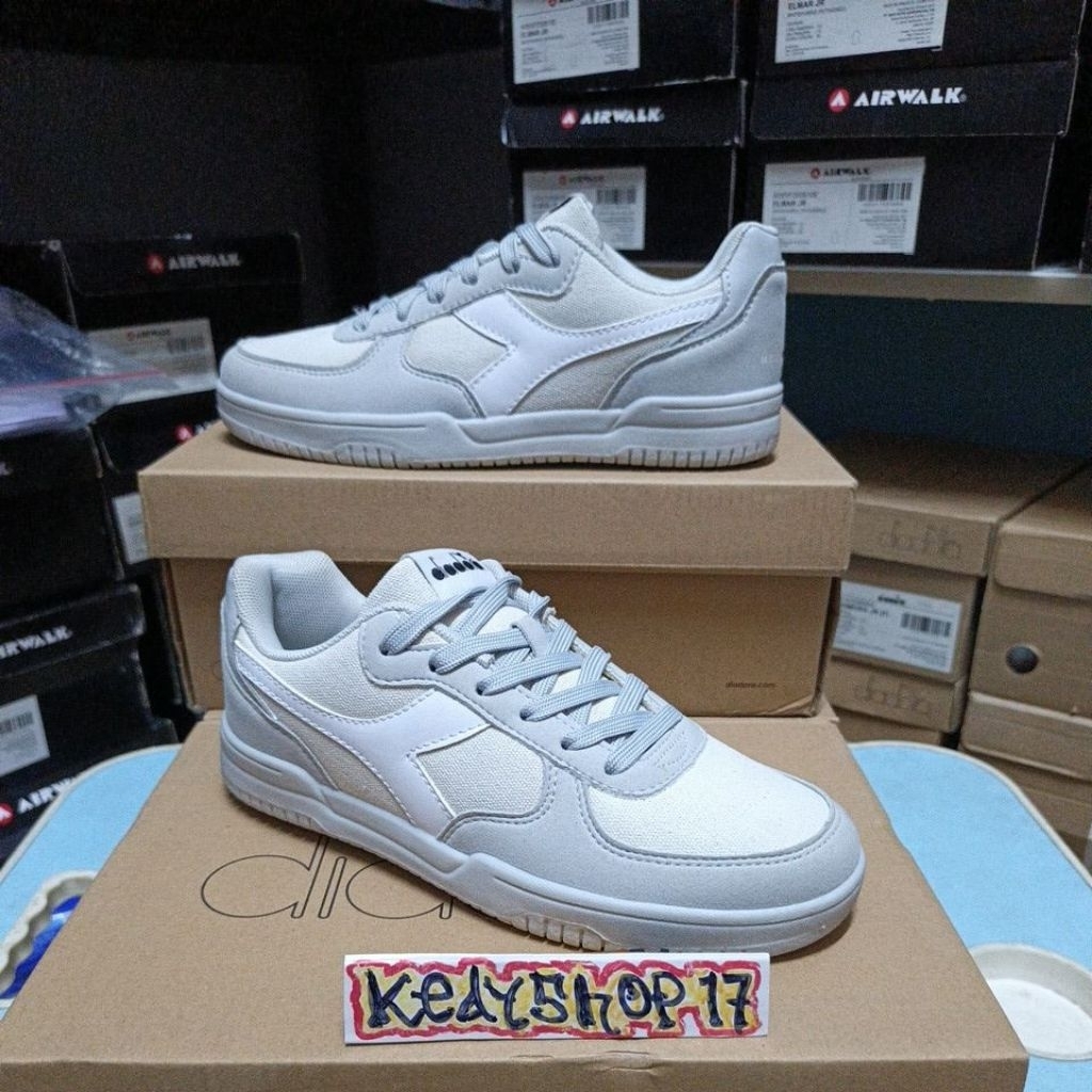 Sepatu Sneaker's Wanita DIADORA RAPTOR Glacier Grey Original
