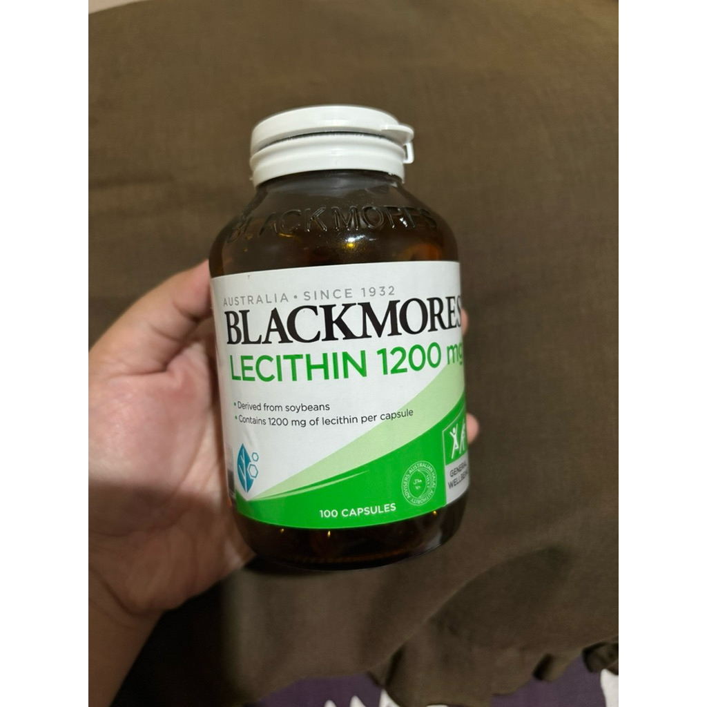 [PRELOVED] BLACKMORES LECITHIN 1200MG 100 CAPS ORIGINAL MALAYSIA
