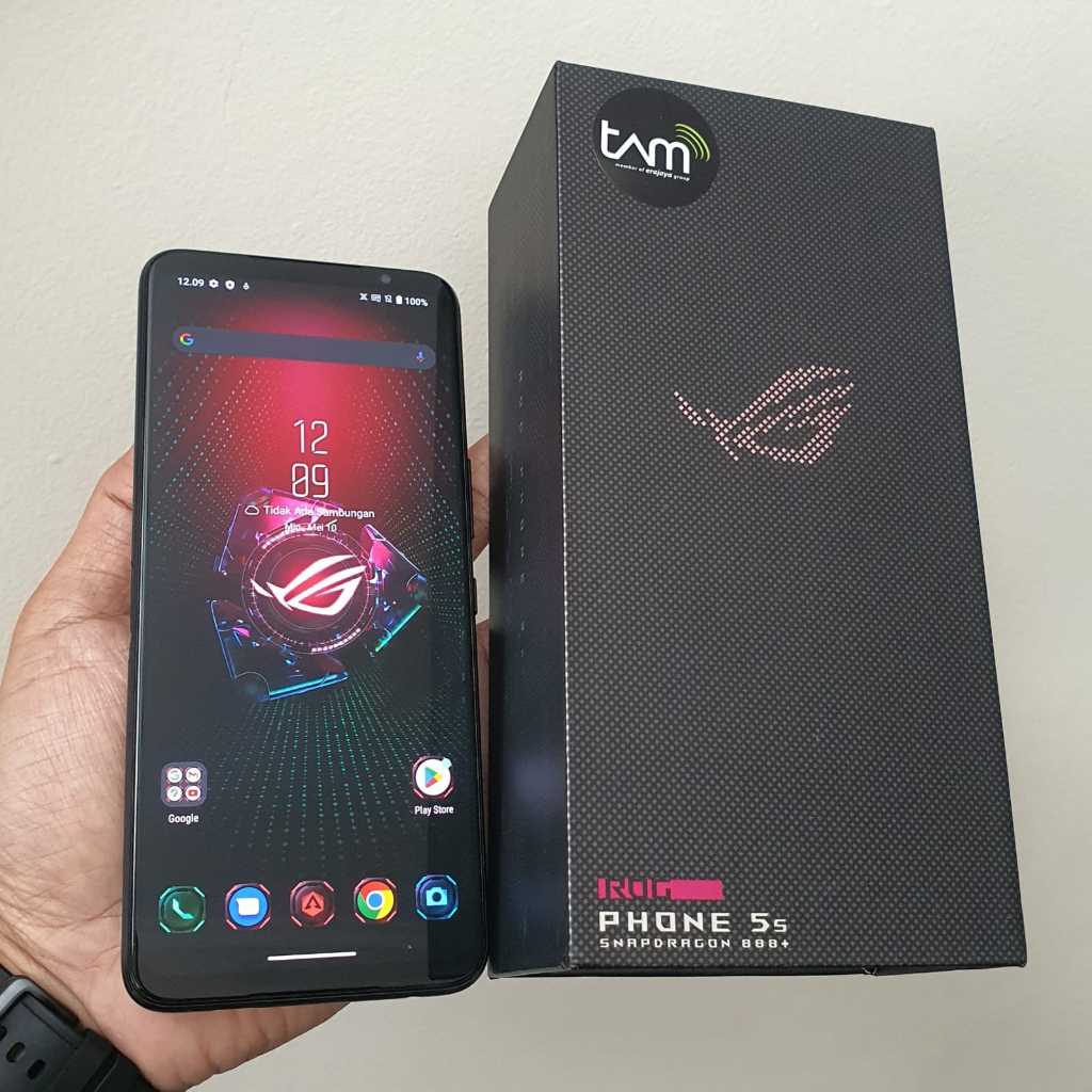 ASUS ROG PHONE 5S AMOLED 5G RAM8 INTERNAL 128GB SNAPDRAGON 888+ 144Hz EX TAM