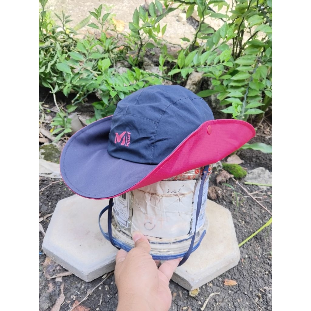 topi rimba MILET GORETEX topi hiking dewasa