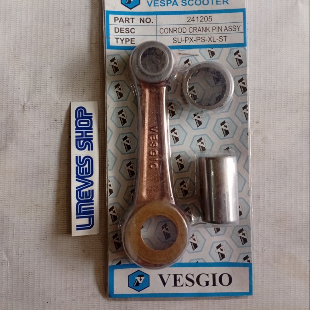 Stang Seher Piston Vesgio Vespa PX Excel Exclusive Super Sprint