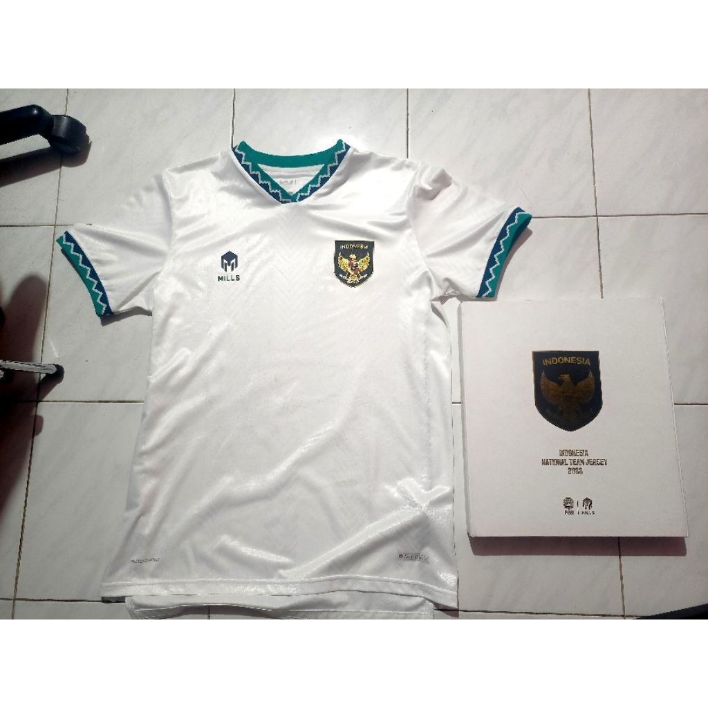 Jersey Mills Timnas Indonesia Away Player Issue