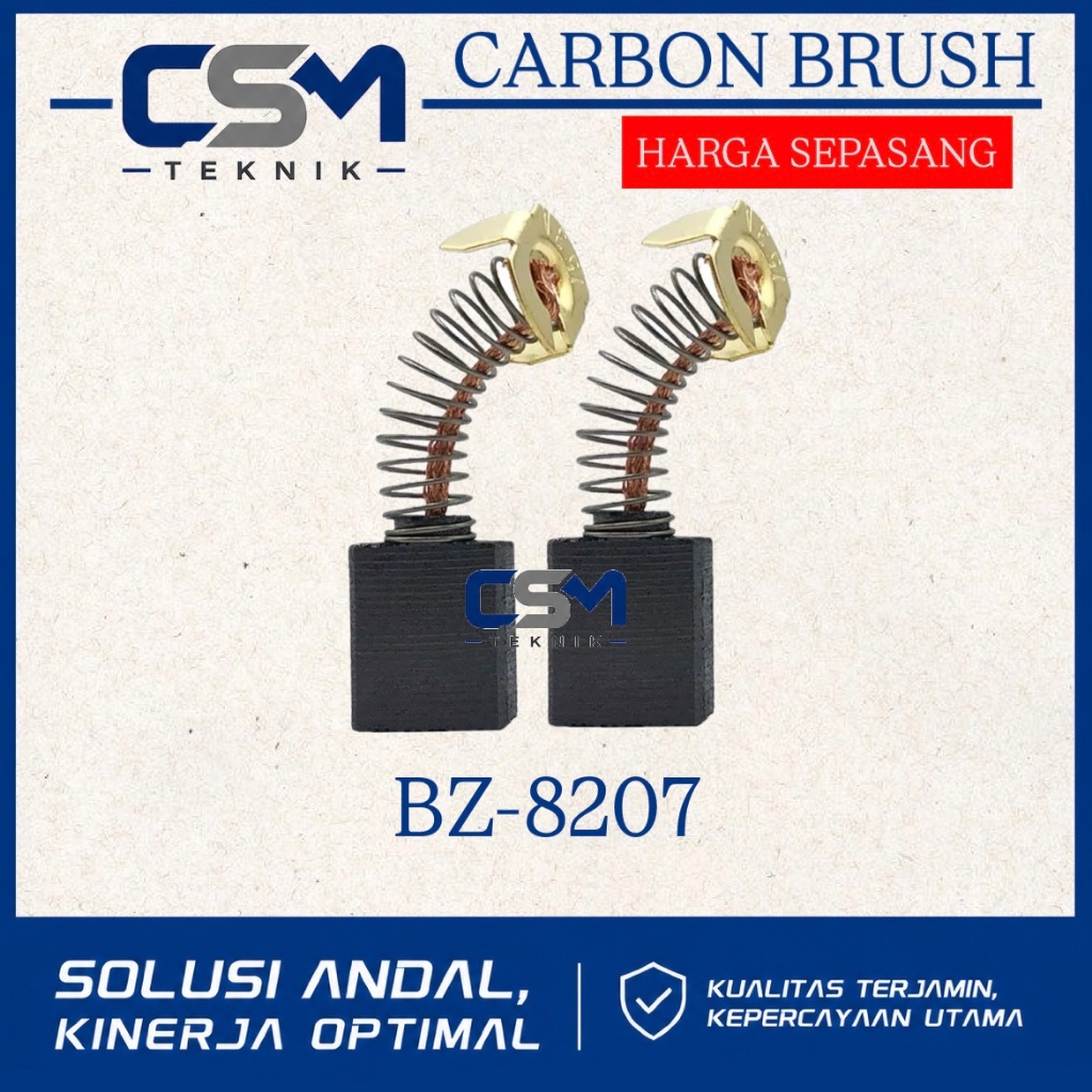 CARBON BRUSH ARANG MESIN POLISHER BENZ BZ8207 ARENG POLISHER BENZ BZ-8207