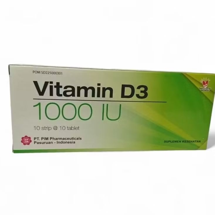 vitamin D3 1000 pim per box