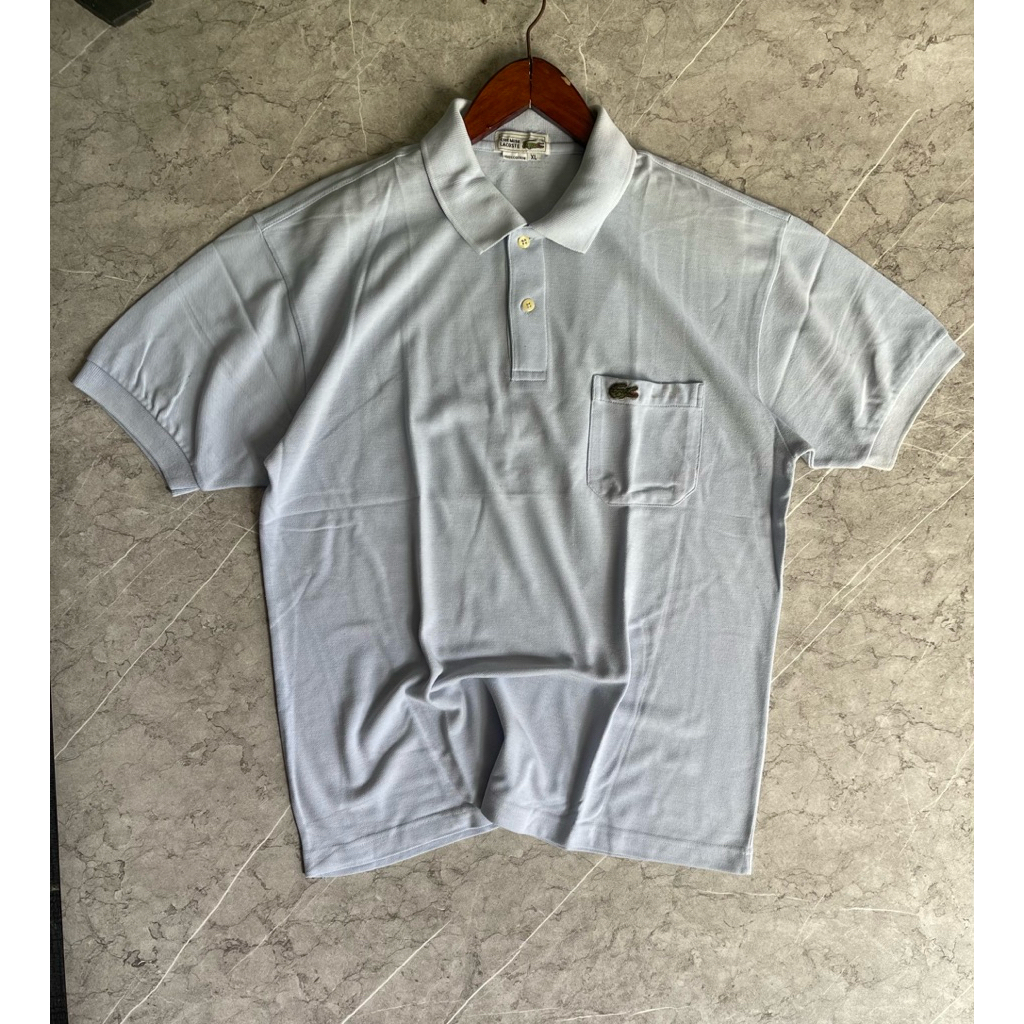 Polo Lacoste saku depan size XL Cakep