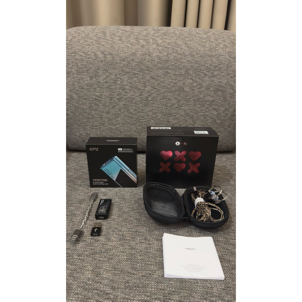 SIMGOT EW300 X HBB + EPZ TP 35 pro black Like new