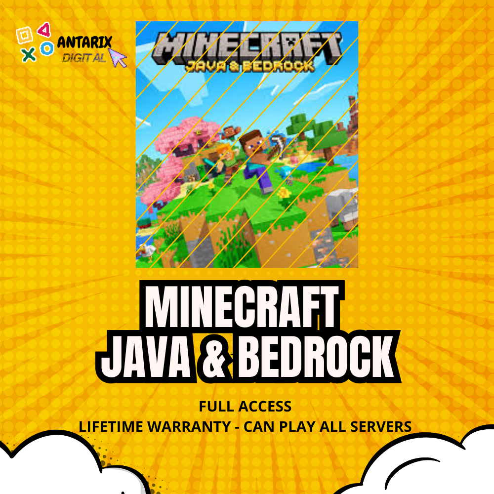 Minecraft Java & Bedrock Edition - Full Access - Lifetime Warranty